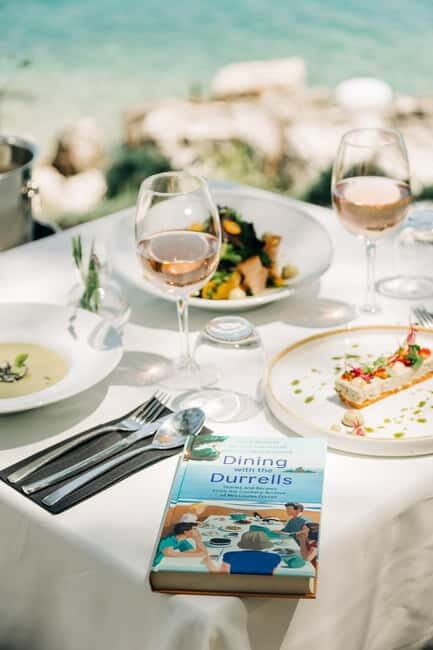 Corfu: The Durrells' White House Dining Experience - How the Experience is Structured
