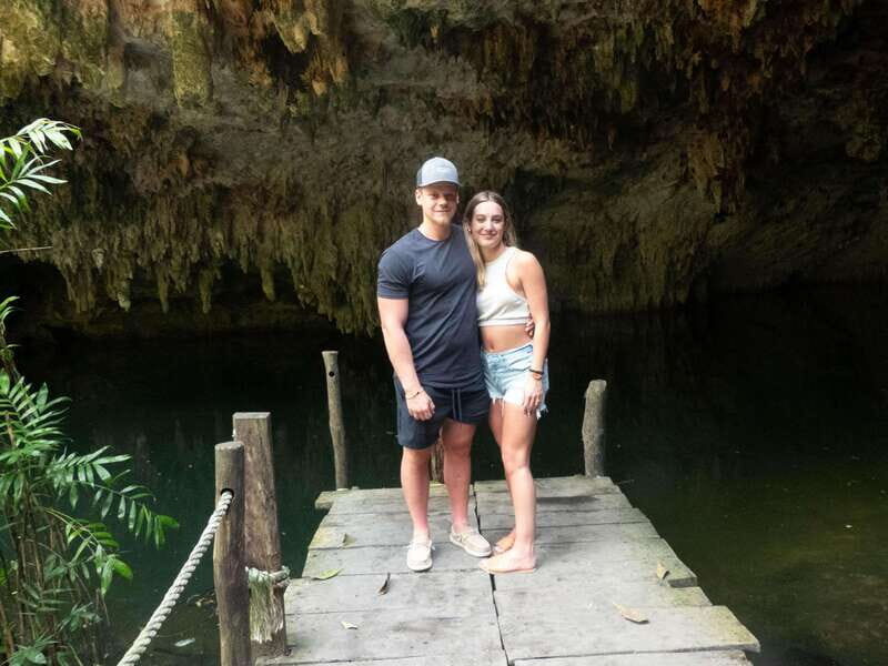 cozumel atv off road adventure to Jade Cavern