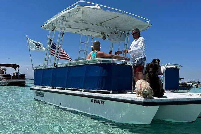 Crab Island Private Captained Charter in Destin - Crab Island: The Star Attraction