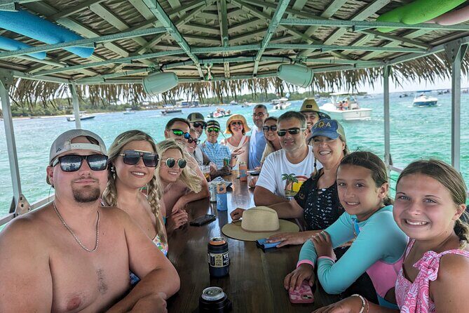 Crab Island Tiki Boat Private 4 Hour Excursion - In-depth Breakdown of the Itinerary