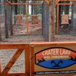 Crater Lake Axe Throwing Experience - The Instruction and Safety Measures