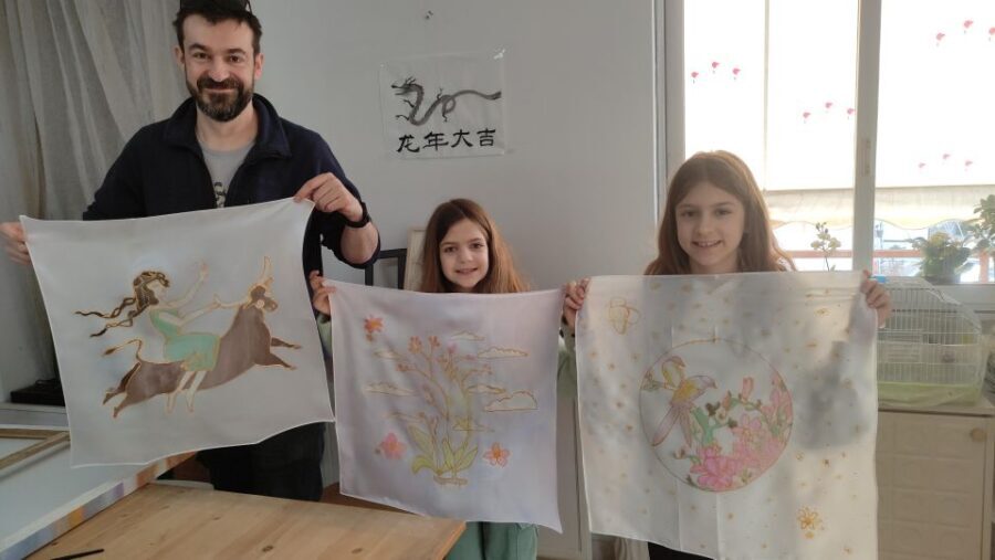 Create your own Greek Silk Scarf Souvenirs - Who Will Love This Experience?