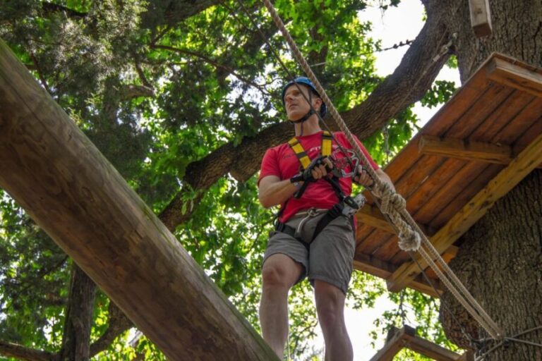 Dallas: Aerial Adventure Course Park Pass - An In-Depth Look at Trinity Forest Adventure Park