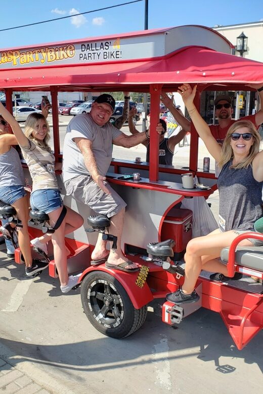 Dallas Party Bike Private Group Rental in Deep Ellum - A Deep Dive into the Dallas Party Bike Experience