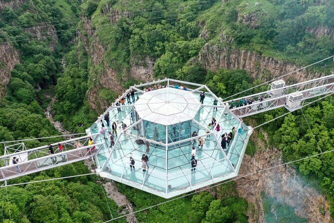Dashbashi Canyon, Glass Bridge, Bicycle Zip Line, Swing, Private Full Day Tour - Zip Line and Cliff Swing: A Thrill Seeker’s Dream