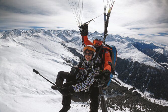 DAVOS: Paragliding Tandem Flight In Swiss Alps (Video & Photos Included) - The Ascent and Launch from Jakobshorn Mountain