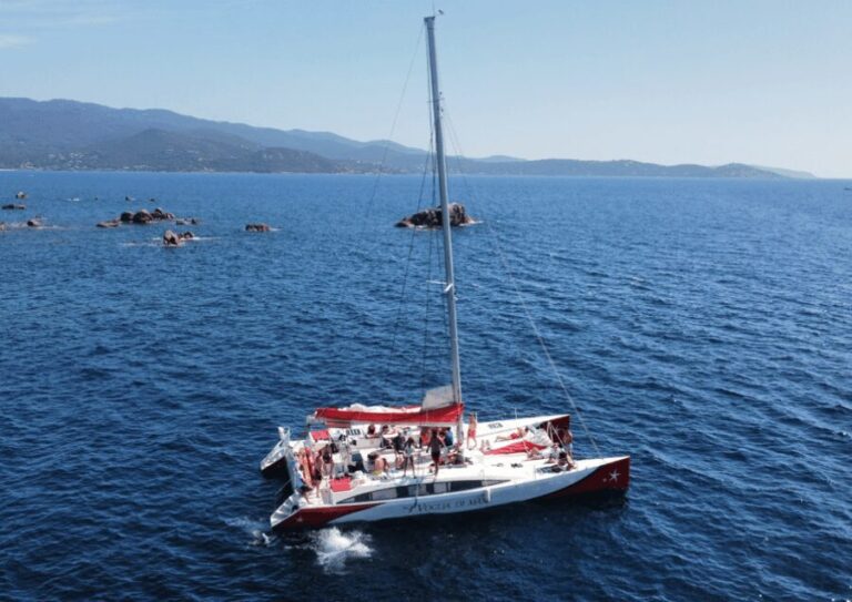 Day trip on a catamaran in the bay of ajaccio - A Detailed Look at the Corsica Catamaran Experience