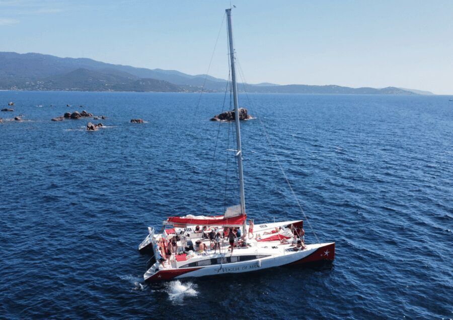 Day trip on a catamaran in the bay of ajaccio - A Detailed Look at the Corsica Catamaran Experience