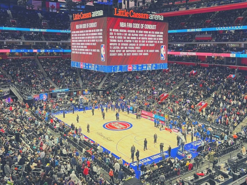 Detroit: Detroit Pistons Basketball Game Ticket - The Practicalities: Booking, Accessibility, and More