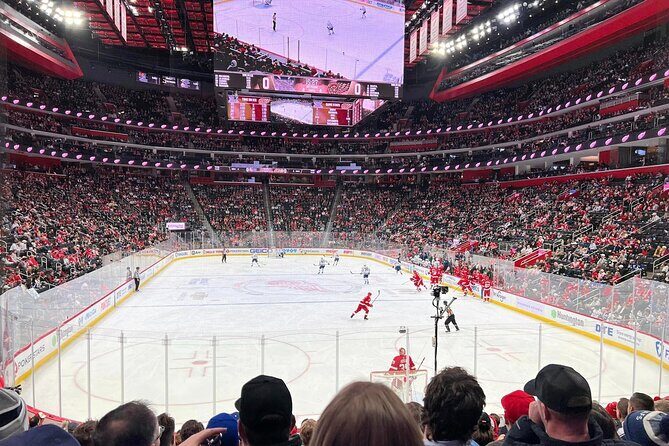 Detroit Red Wings Ice Hockey Game Ticket at Little Caesars Arena - What You Can Expect During Your Visit