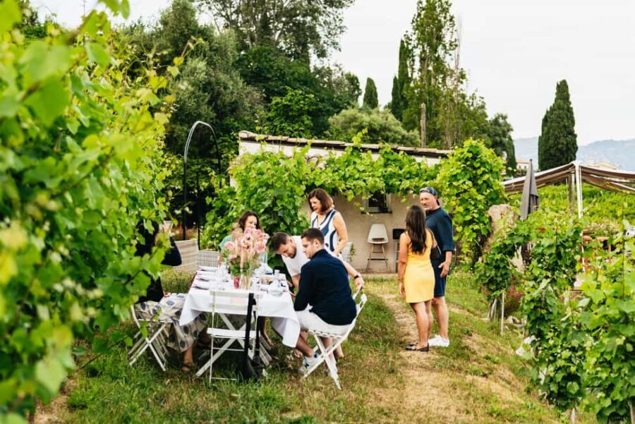 Dinner in the vineyard French Riviera - The Entertainment and Artistic Touches
