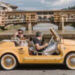 Discover Florence city center on e-cabriot fiat 500 - The Sum Up