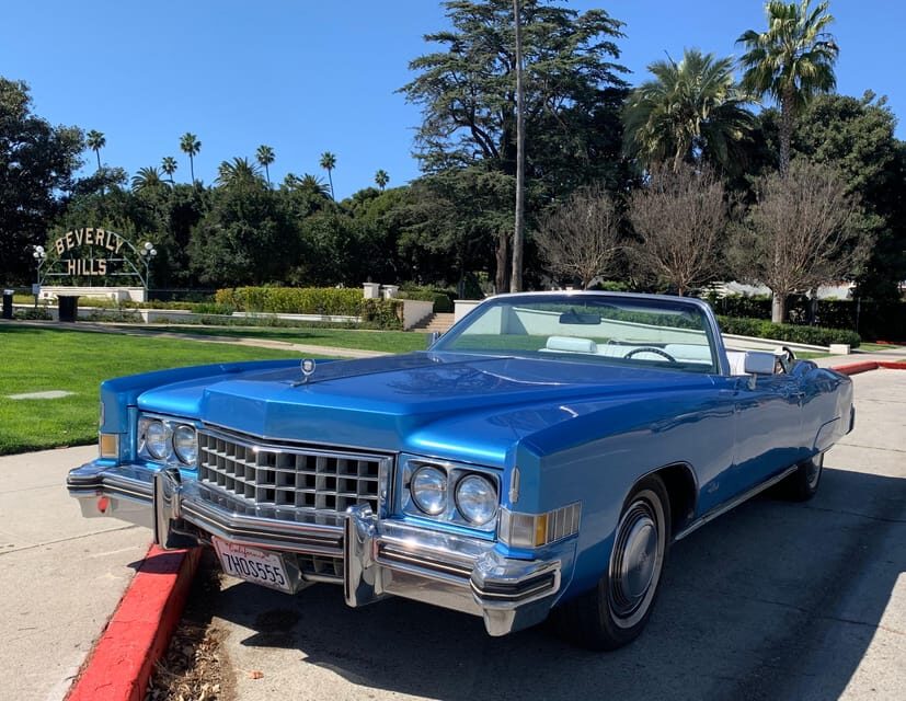 Discover LA in a 1973 Cadillac Eldorado convertible - Who Will Love This Tour?