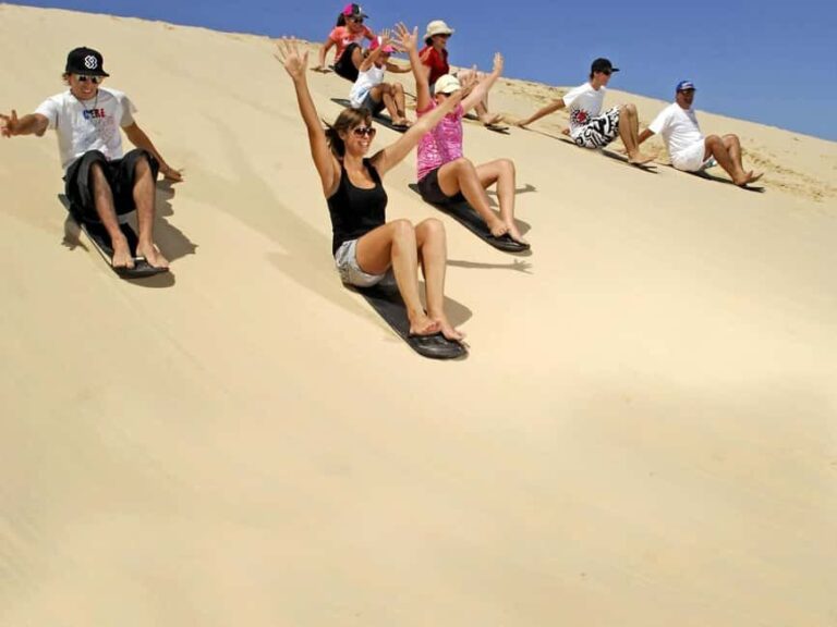Doha: Beaches visit with Dune Bashing and SandBoarding - Sandboarding Near Sealine Beach