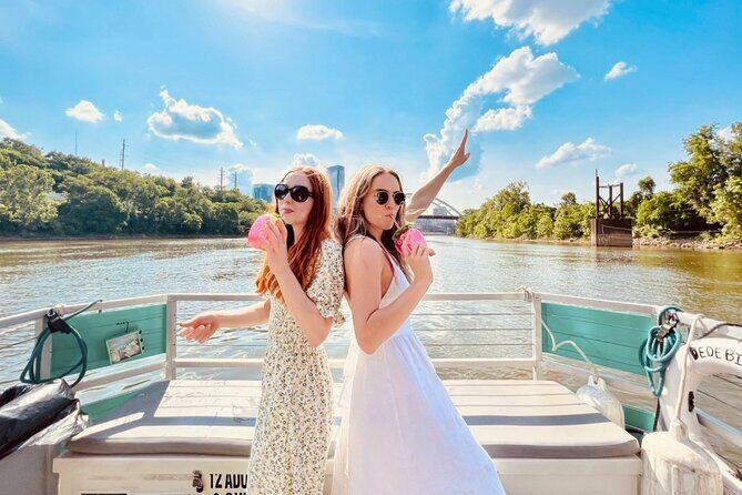 Downtown Nashville Pedal Pontoon Boat Cruise with Captain - The Sum Up