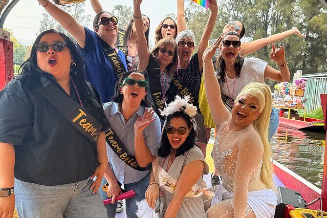 Drag Boat Party in Xochimilco with Tequila and Queens - Who Will Love This Experience?