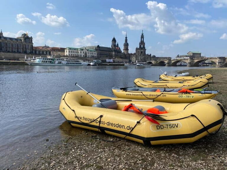 Dresden: Boat tour  in a rubber dinghy from Heidenau to Dresden - The Sum Up: Is It Worth It?