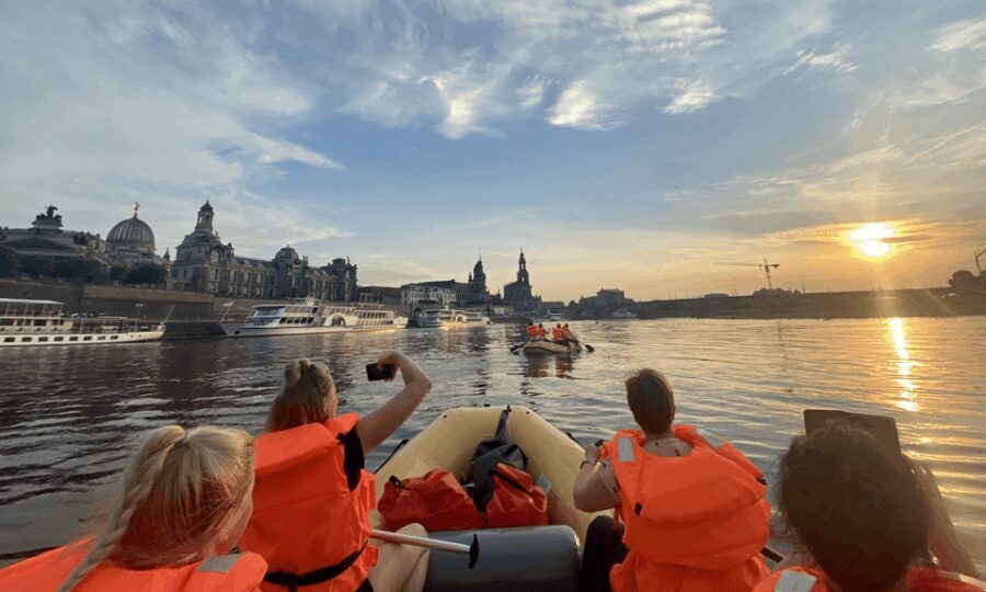 Dresden: Bootstour im Schlauchboot durch die Altstadt - Authentic Traveler Feedback
