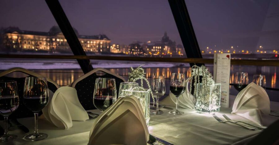 Dresden: Evening River Cruise with Dinner - The Sum Up
