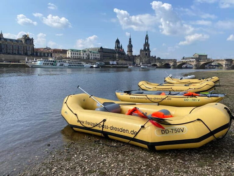 Dresden: Im Schlauchboot von "Blaues Wunder" bis DD-Altstadt - A Detailed Look at the Dresden Inflatable Boat Tour