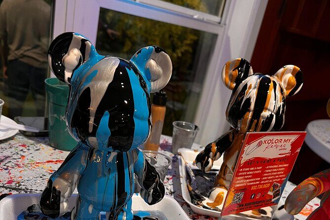 Drip Bear Paint & Sip Experience - What to Expect at the Drip Bear Paint & Sip Experience