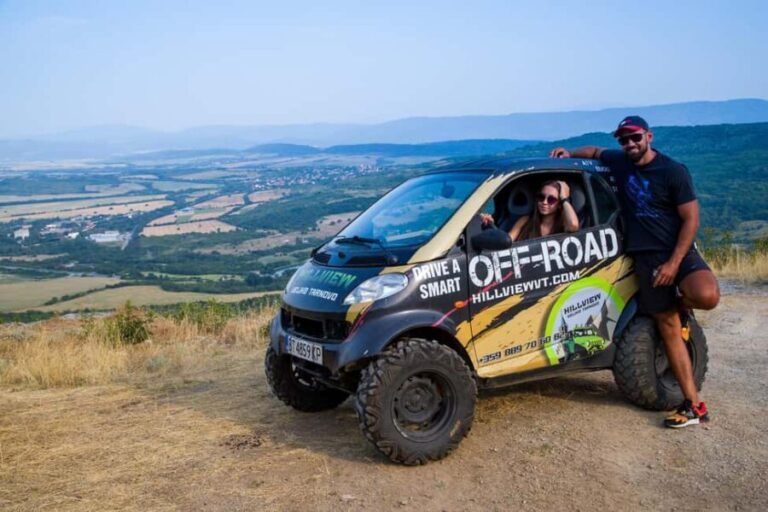 Drive an off-road jeep Daihatsu or Smart for Two - Itinerary Breakdown and Highlights