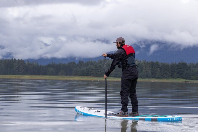 Dry-Suit Paddle board in Juneau with Mendenhall Glacier Views - The Sum Up