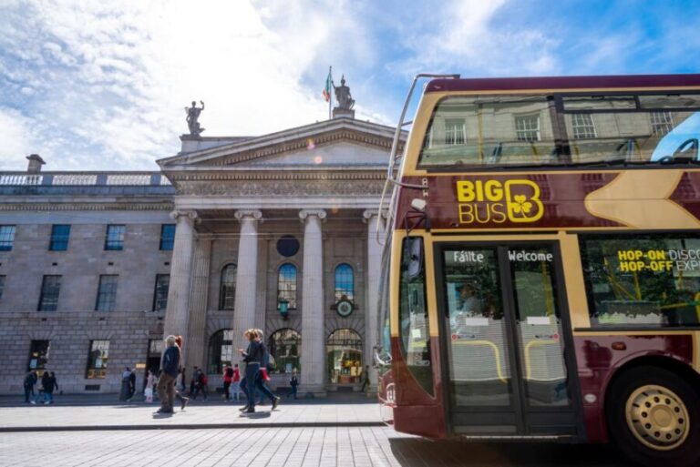 Dublin: Jameson Whiskey Distillery & Hop-on Hop-off Bus Tour - Exploring Dublin: A Well-Balanced Itinerary