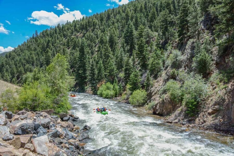 Dumont: Whitewater Rafting Experience near Denver
