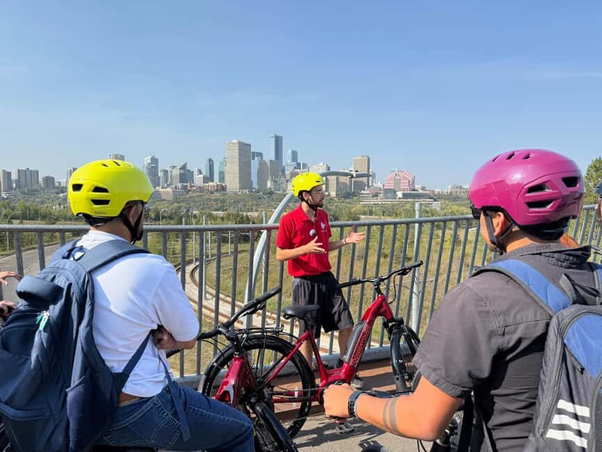 Edmonton: City Bike Tour, Highlights and River Valley