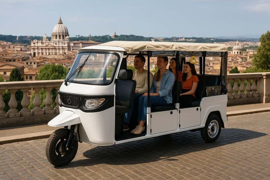 Electric Tuk-Tuk Photography Service of Rome - The Itinerary: What You’ll See and Feel
