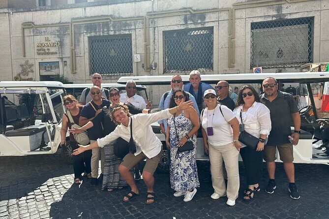 Enjoy Rome major attractions by Golfcart - A Closer Look at the Tour Experience