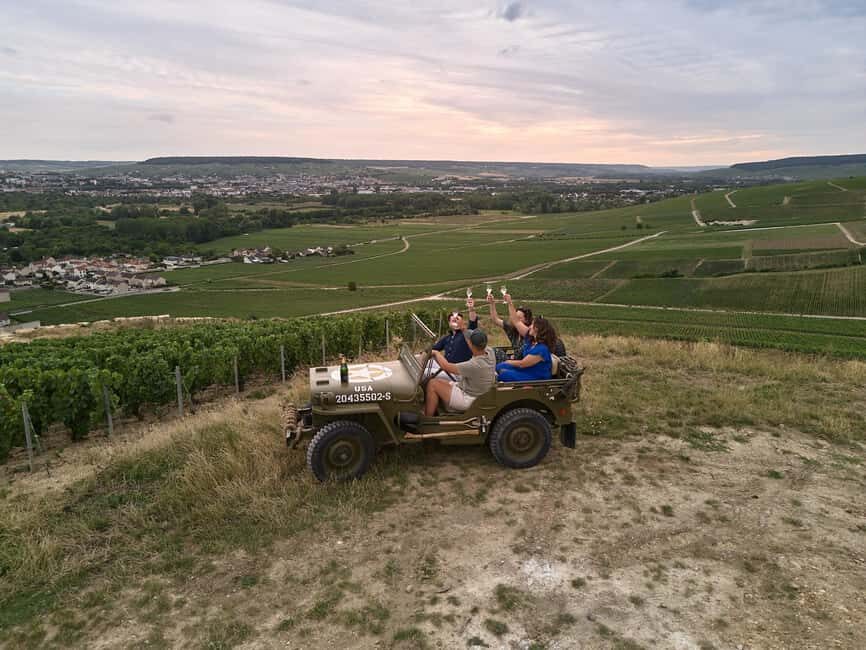 Epernay: Jeep tour of the vineyards with tasting and visits - What Reviewers Love Most