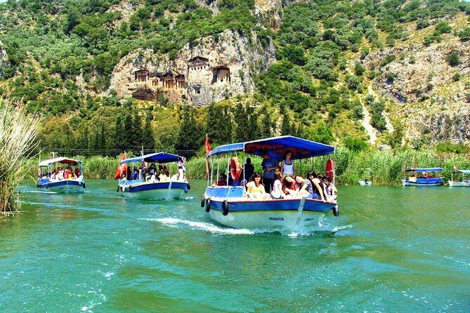 Explore Dalyan, Turtle Beach, King Tombs and Mud Bath from Sarigerme - Frequently Asked Questions