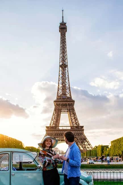Explore Paris in a vintage 2CV, day or night, with a Champagne option - An Authentic Ride Through Paris’s Heart