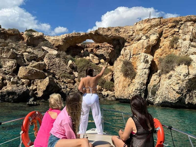 Explore the coastline blue lagoon and sea caves on Protaras. - A closer look at the Protaras boat tour