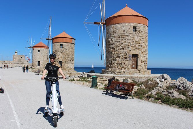 Explore the new town and the medieval town of Rhodes on scooters - 3 hours - In-Depth Review of the Rhodes Scooter Tour