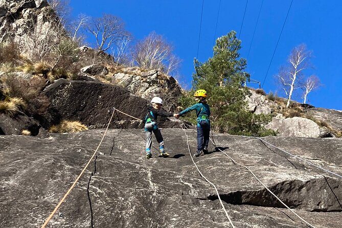 Family rock climbing near Locarno - Whats Included and What to Prepare