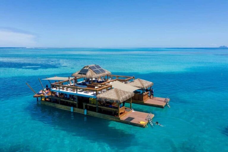 Fiji: Cloud 9 Floating Bar and Pizzeria Day Trip - Authentic Visitor Experiences