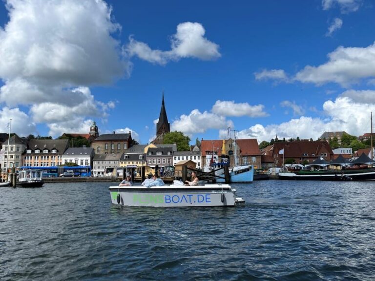 Flensburg: E-Boat rent - What to Expect During Your E-Boat Rental