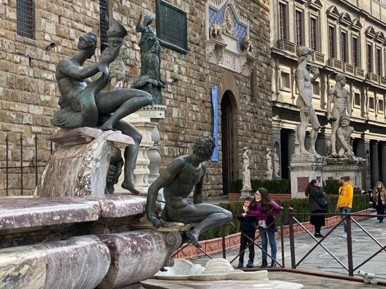 Florence: Piazza della Signoria Children's Walking Tour - What to Expect in Terms of Content and Delivery