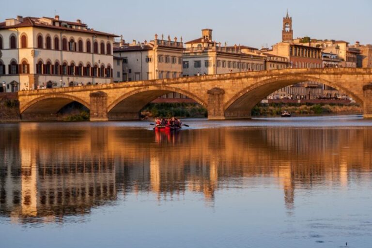 Florence: Pontevecchio Bridge and City Sights Rafting Cruise - Practical Considerations and Tips