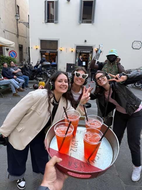 Florence walking Tour: Music Headphones & Aperol Spritz - What to Expect from Your Florence Silent Disco Tour