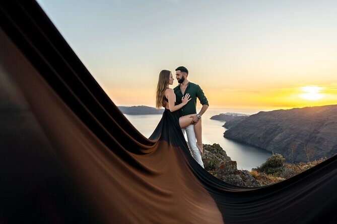 Flying Dress © Photoshoot in Santorini: Happy Birthday Package - Practical Tips for Booking and Preparing