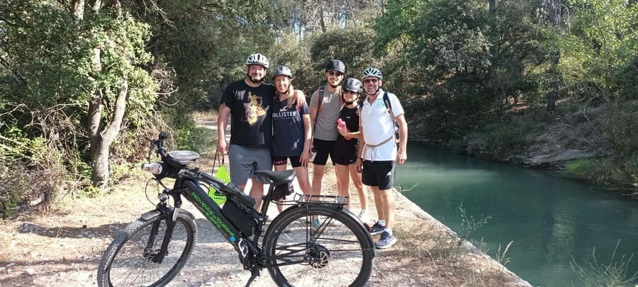 Fontaine De Vaucluse and Isle Sur La Sorgue by electric bike - The itinerary in detail