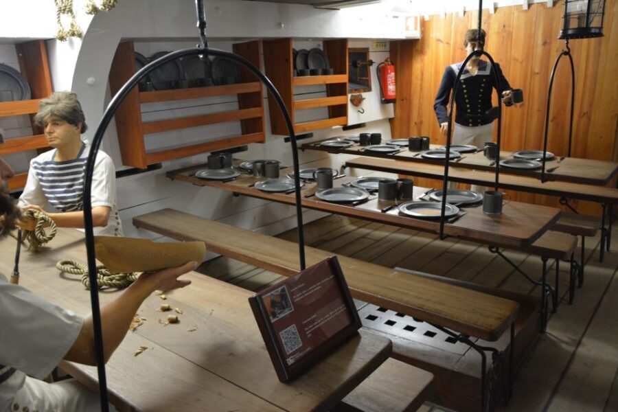Fragata D. Fernando II e Glória: Admission Ticket - A Detailed Look into the Ship and Tour Experience