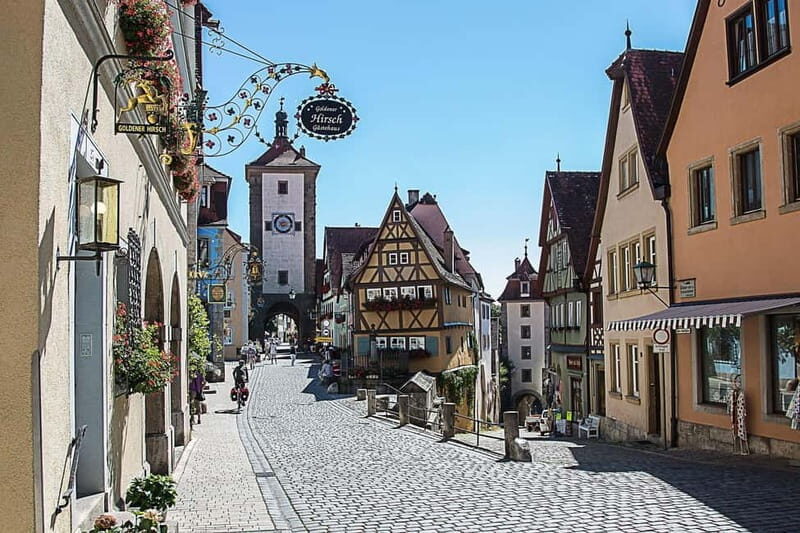 Frankfurt to Rothenburg Private Tour by Public Transport - A Detailed Look at Your Rothenburg Day Trip