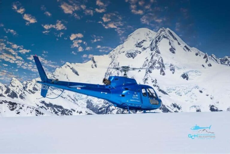 Franz Josef: 35min Helicopter Trip over Two Glaciers - The Aircraft and Comfort