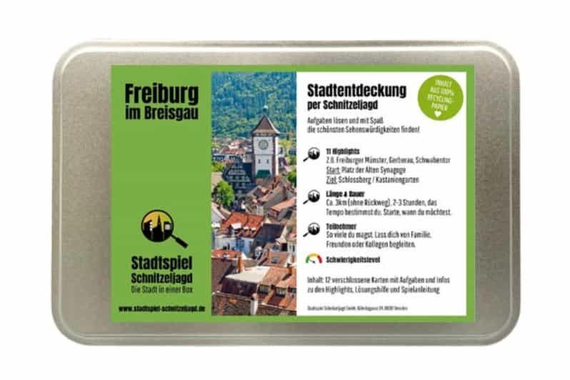Freiburg im Breisgau: Scavenger Hunt Self-Guided Tour - Why Choose This Experience?