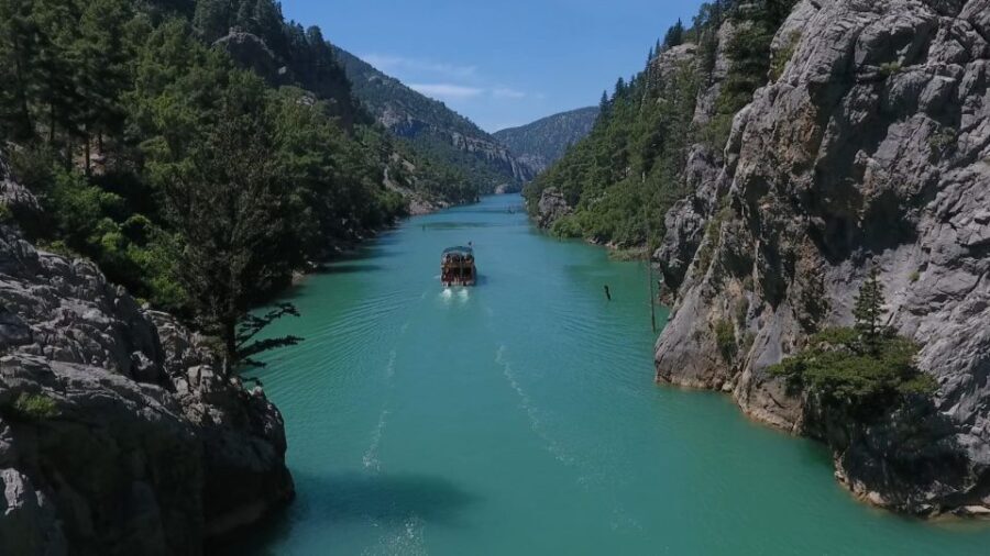 From Alanya: Green Canyon Day Trip with Lunch and Boat Ride